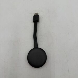 Google Chromecast 3rd Gen 1080p HD Media Streaming Device Only NC2-6A5 Tested